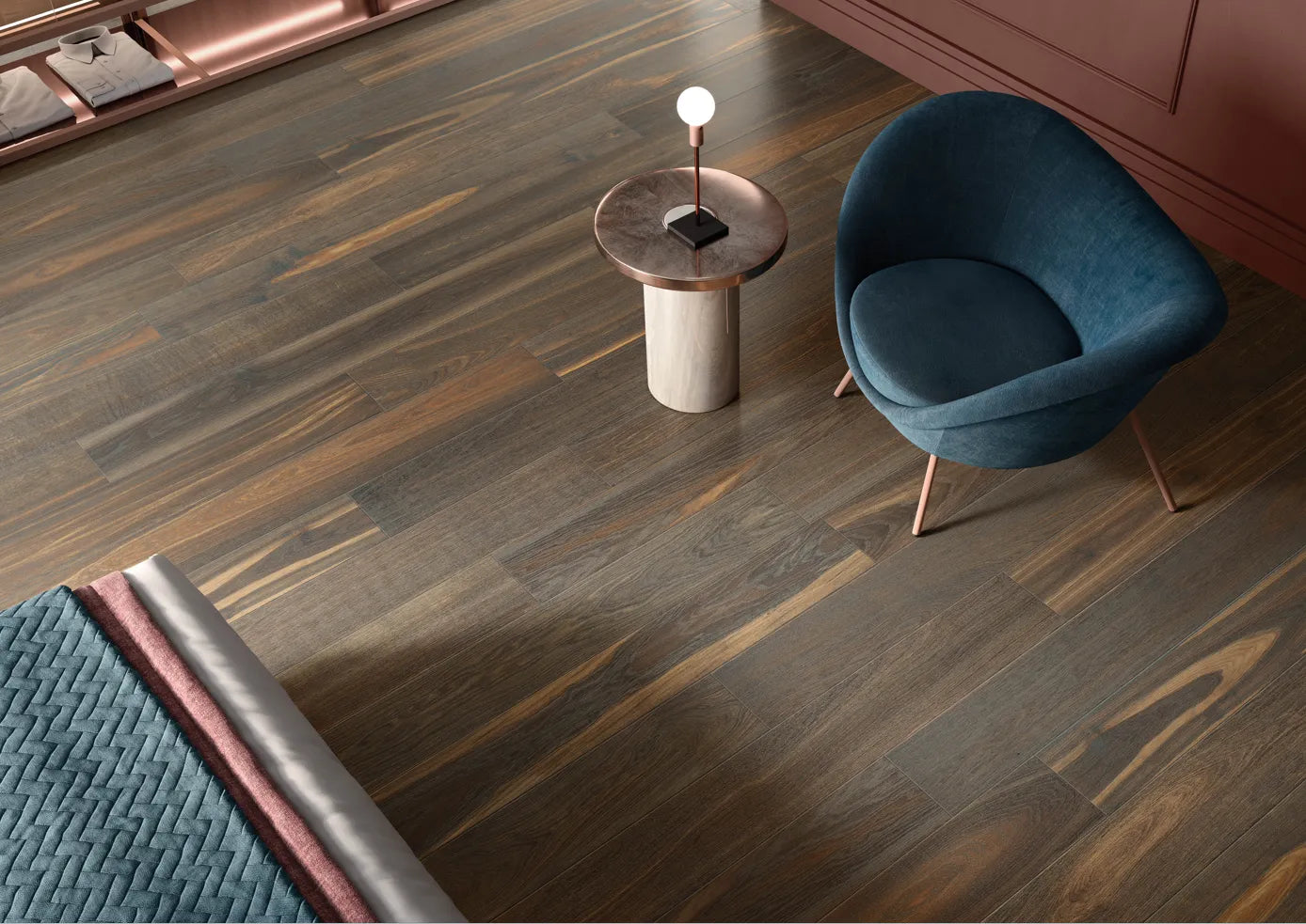 Carrelage effet bois - Allure Noce Brun