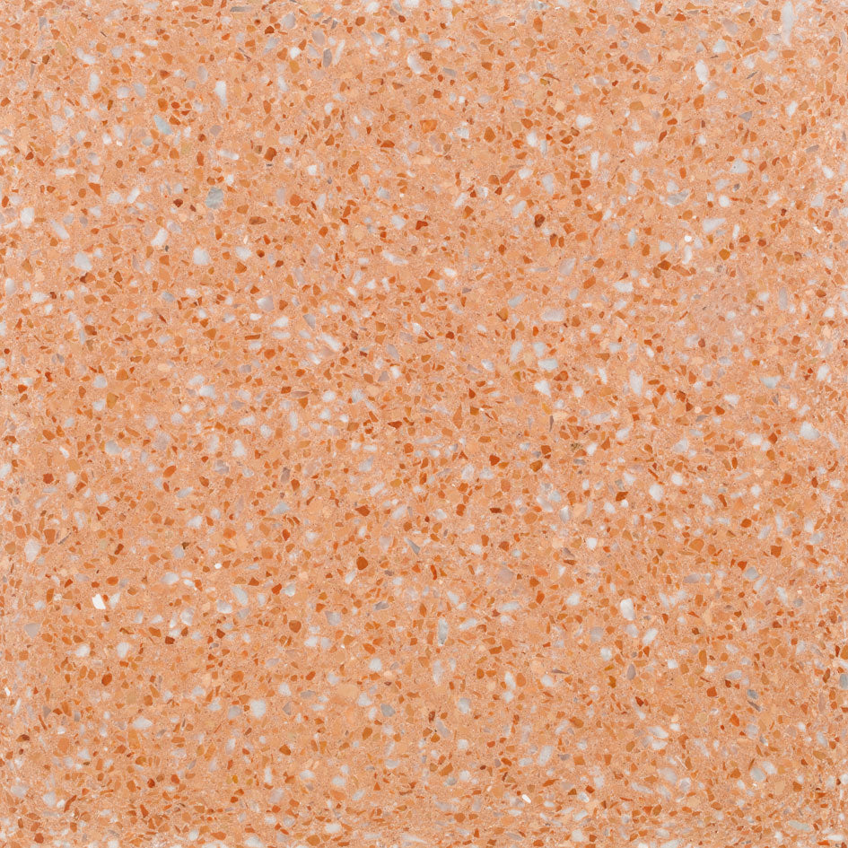 Terrazzo authentique corail poudré - 80