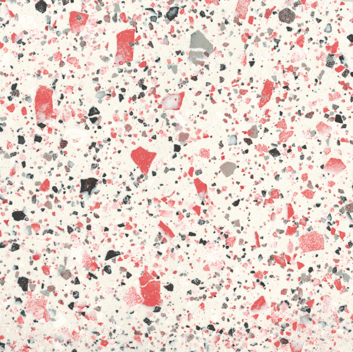 Carrelage Effet Terrazzo - Venice coral