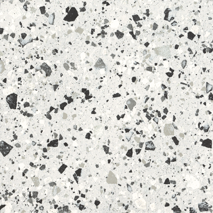 Carrelage Effet Terrazzo - Venice silver