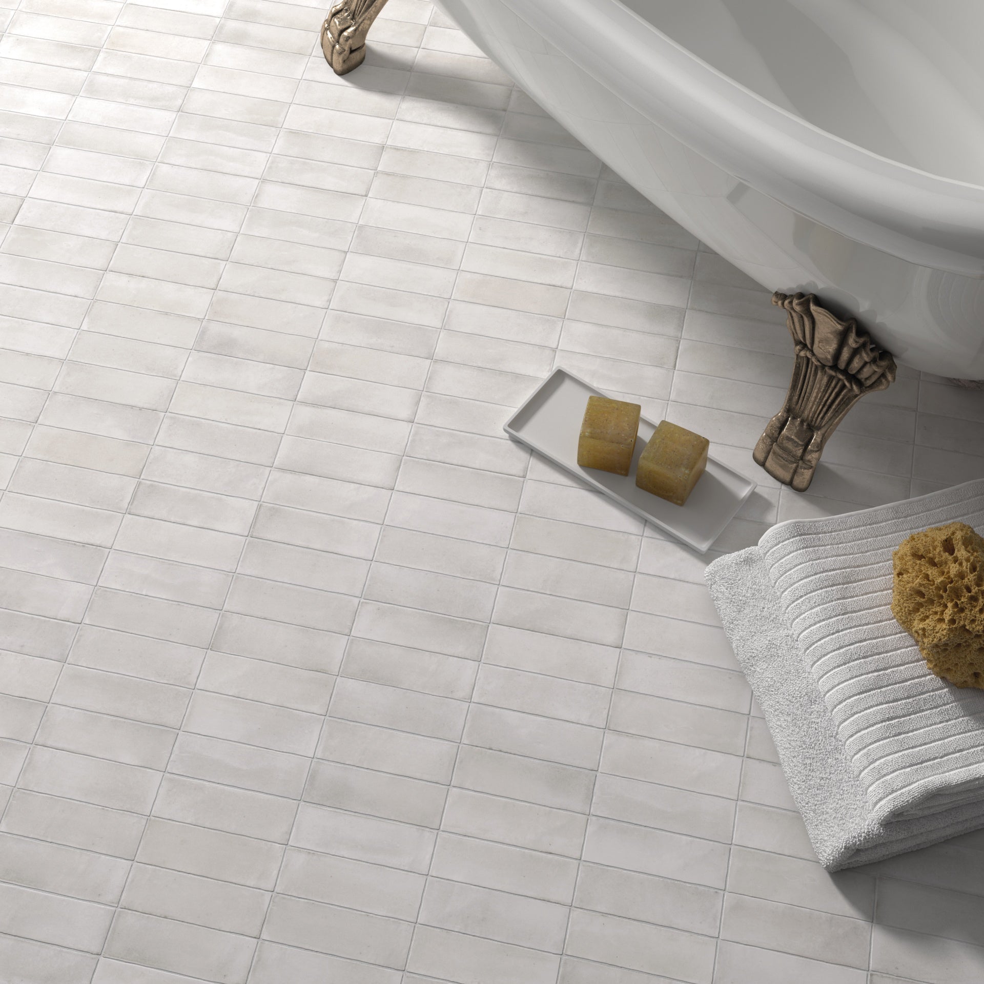 Carrelage effet zellige - Coco White matt